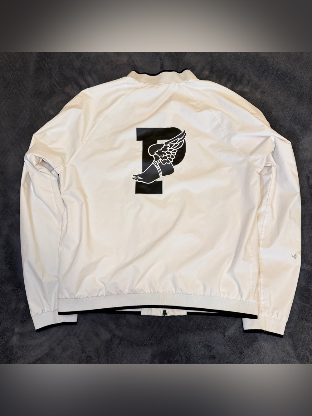 Polo Ralph Lauren P Wing Stadium 1992 Sheild Windbreaker Jacket Mens Medium